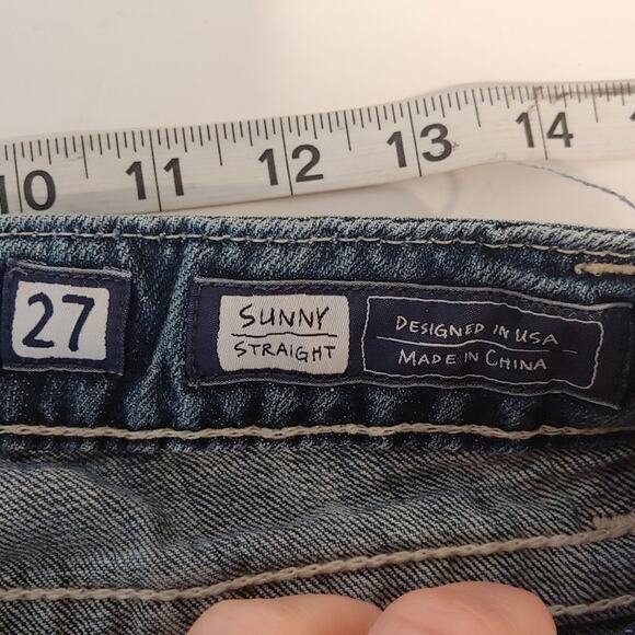 Miss Me Sunny Straight Jeans, 27 - Picture 3 of 9